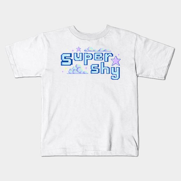 Super shy - New Jeans Kids T-Shirt by mrnart27